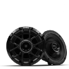Wet Sounds - Zero Series 6.5-inch High-Output Component Style Coaxial Speakers - Black