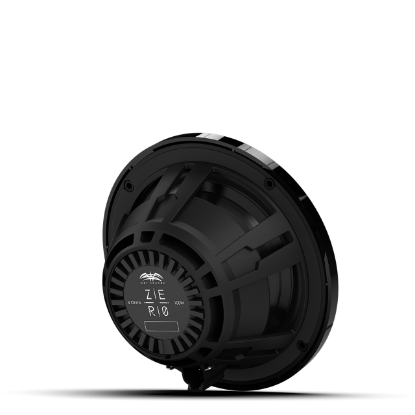 Wet Sounds - Zero Series 6.5-inch High-Output Component Style Coaxial Speakers - White