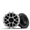 Wet Sounds - Zero Series 6.5-inch High-Output Component Style Coaxial Speakers - White