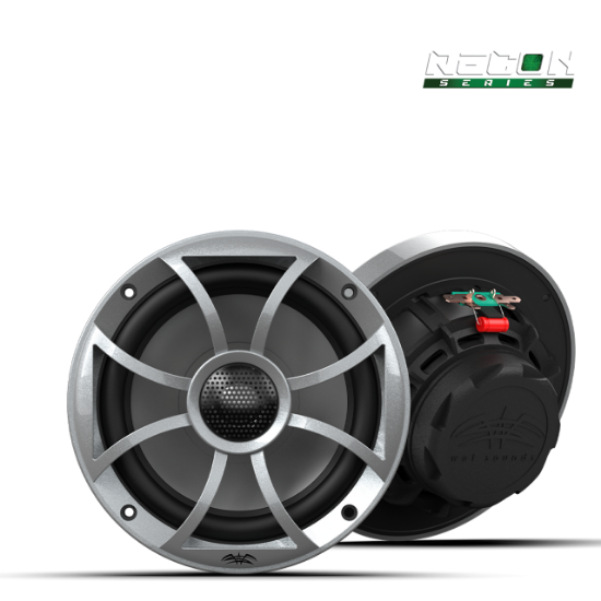 Wet Sounds - RECON 6-S | RECON™ Series 6.5-inch High-Output Component Style Coaxial Speakers w/ XS-Silver Grilles