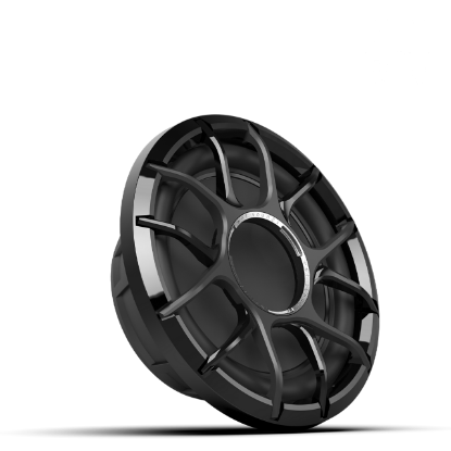 Wet Sounds - ZERO 10 S2 XZ-B | Wet Sounds Zero Series™ 10-inch 2Ω High-Output Sealed Enclosure Marine Subwoofer with Black XZ Grille