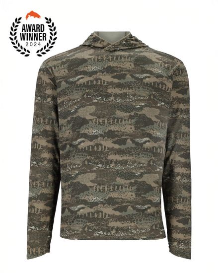 Simms - M's Bugstopper Solarflex Hoody: Shroud Loden
