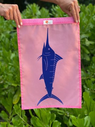 Pink Marlin Flag Sundot Marine - Capture Fish Flags