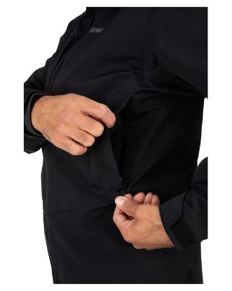 Jet Black Simms - Men's Freestone Wading Jacket: Jet Black