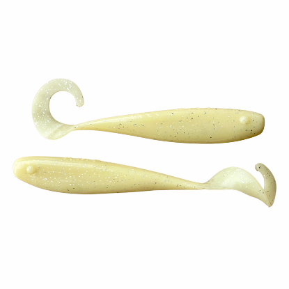 A.M. Fishing - 4" Curly Tail Jerkshads | 8 Per Pack