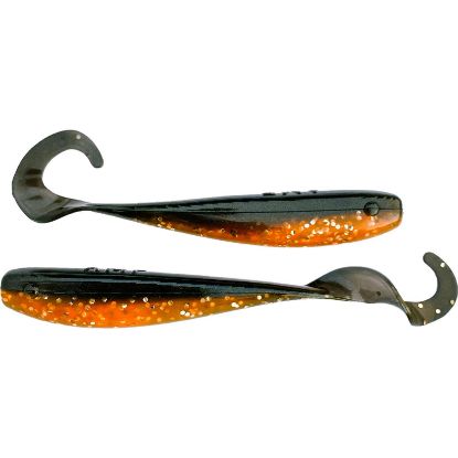 Picture of A.M. Fishing - 4" Curly Tail Jerkshads | 8-Per Pack (More Colors)