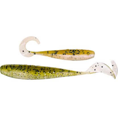 A.M. Fishing - 5.5" Curly Tail Jerkshads | 6 - Per Pack (More Colors)