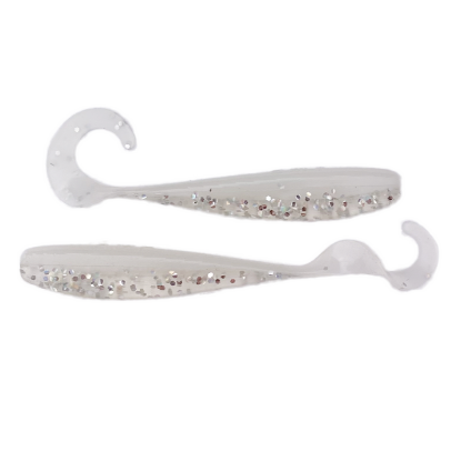 A.M. Fishing - 5.5" Curly Tail Jerkshads | 6 - Per Pack (More Colors)