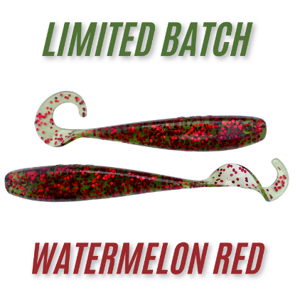 A.M. Fishing - 5.5" Curly Tail Jerkshads | 6 - Per Pack (More Colors)