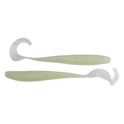 A.M. Fishing - 7" Curly Tail Jerkshads | 4 - Per Pack (More Colors)
