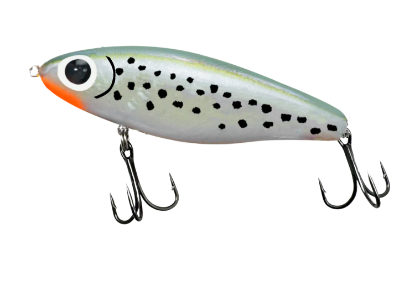 130 Green Back/Orange Nose Paul Brown's Shallow Diver Soft-Dine XL Soft Plastic Inshore Lure Jeco's Marine Port O'Connor Texas