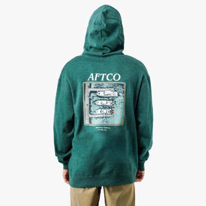 Aftco - Docked Pullover Hoodie  - Dark Sea Heather