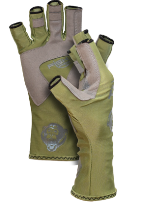 Fish Monkey - Half Finger Guide Glove | Sage