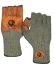 Hunt Monkey - Wooly Half Finger Glove | Green