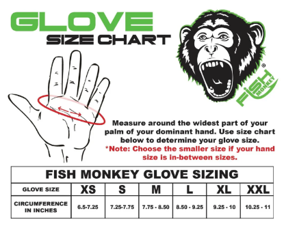 Hunt Monkey - Wooly Half Finger Glove | Green