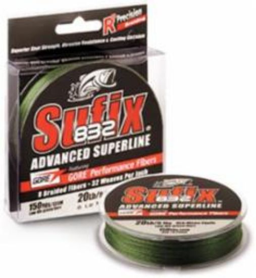 Sufix - 832 Advanced Superline Braid: Lo-Vis Green