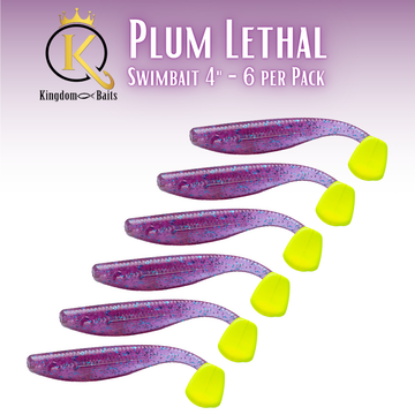 Kingdom Baits - 4" Swimbait (More Color Options)