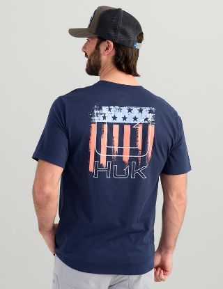 Huk - Men's Salute Tee | Naval Academy