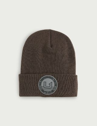Huk - Embossed Beanie |Puff Mud