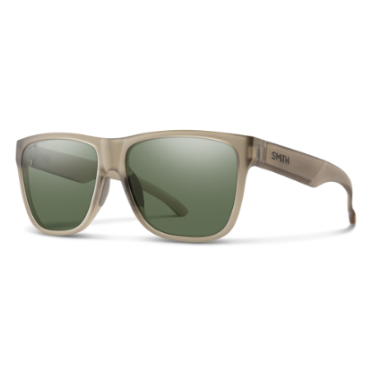 Smith Optic's - Lowdown XL 2 Sunglasses | Matte Summit Crystal/ ChromaPop Polarized Gray Green