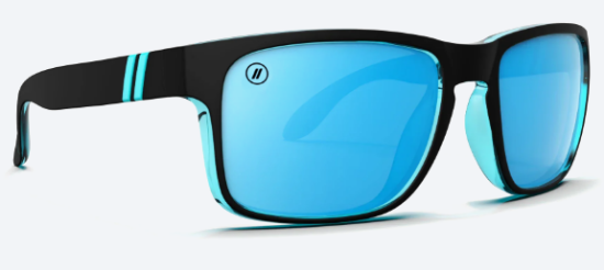 Blenders Eyewear - Canyon: Fortune Blue Polarized Sunglasses