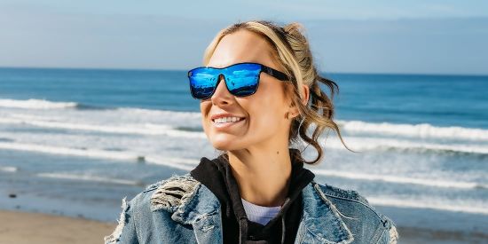 Blenders Eyewear - Millenia X2: Dark Smoke Polarized Sunglasses