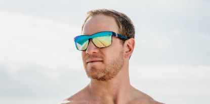 Blenders Eyewear - Canyon X2: Teal Tort Polarized Sunglasses