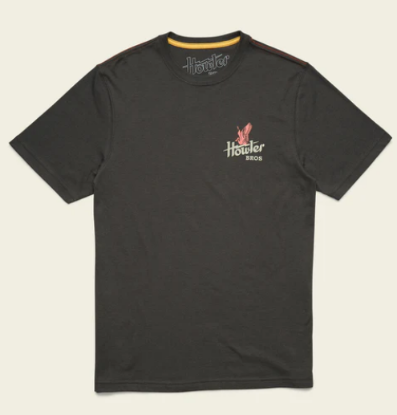 Picture of Howler Bros - Electric Mangroves T-Shirt - Antique Black